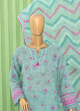 Vital By HZ Textiles Embroidered Doriya 3 Piece Unstitched Suit HZ25VE D-VEC-1260